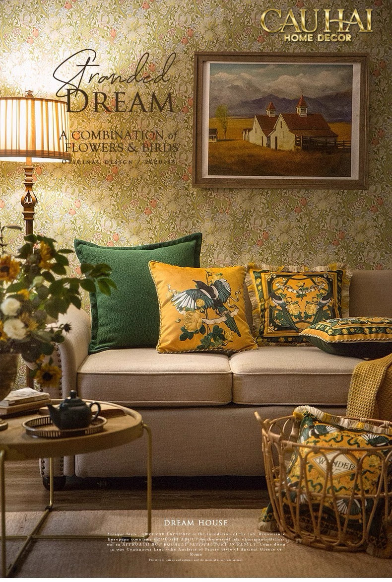 L’ATELIER DU CUSSON - VỎ GỐI NHUNG MINH HOÀNG-CẬU HAI HOME DECOR