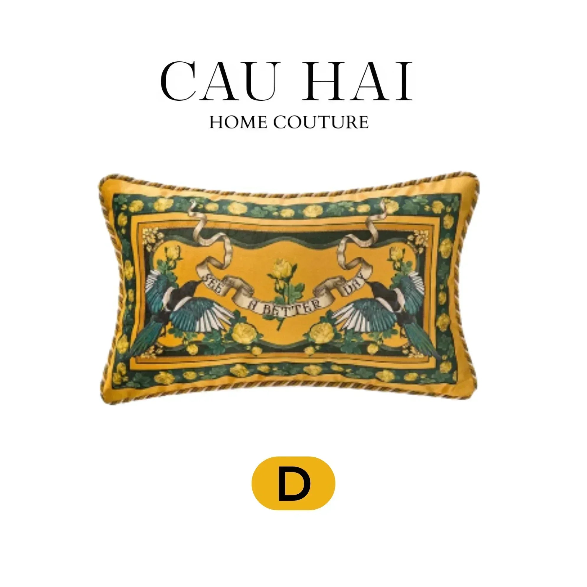 L’Atelier Du Cusson - Vỏ Gối Nhung Minh Hoàng D 30x50-CẬU HAI HOME DECOR