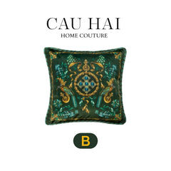 L’Atelier Du Cusson - Vỏ Gối Nhung Moonlight Flower Fw25-VỎ GỐI-CẬU HAI HOME DECOR