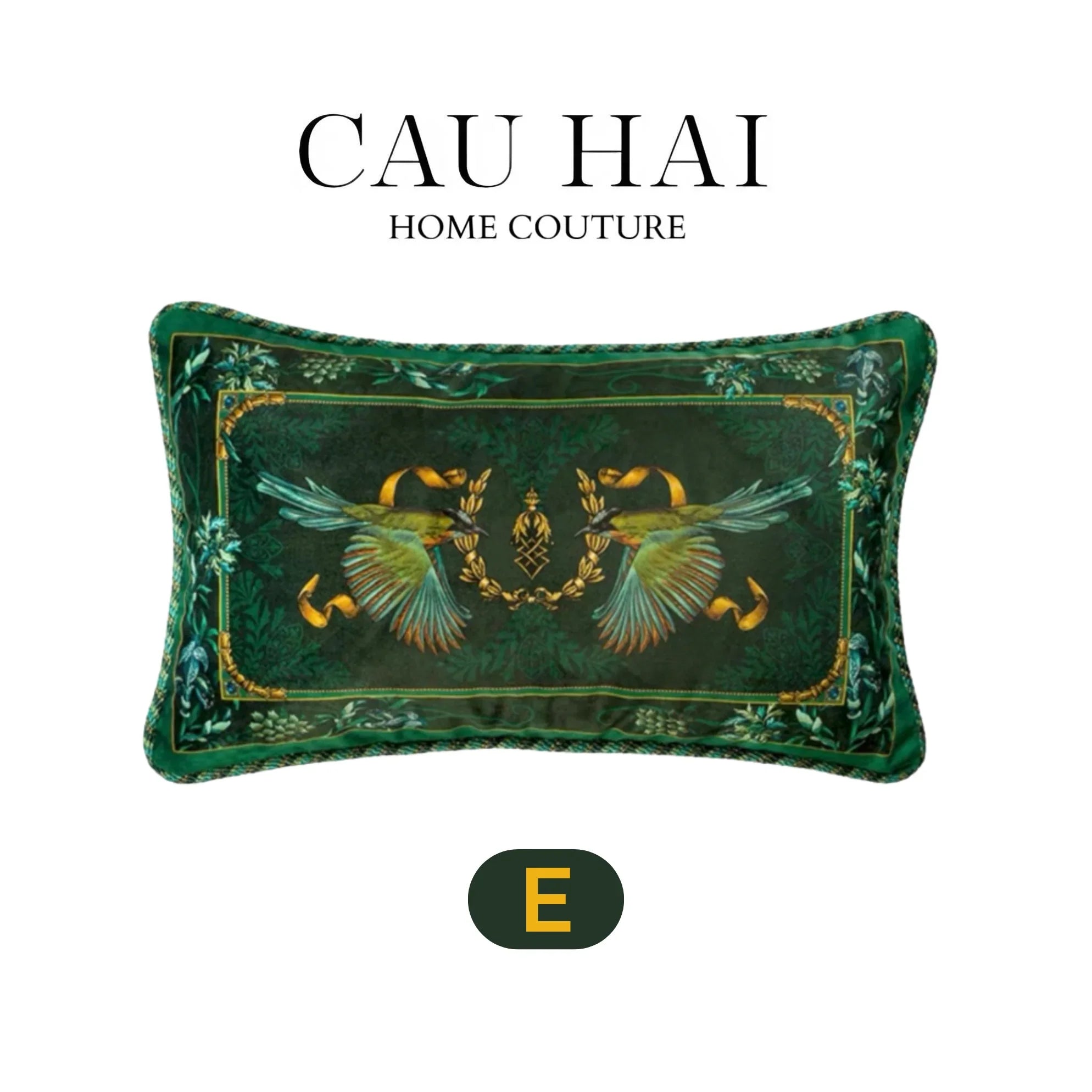 L’Atelier Du Cusson - Vỏ Gối Nhung Moonlight Flower Fw25-VỎ GỐI-CẬU HAI HOME DECOR