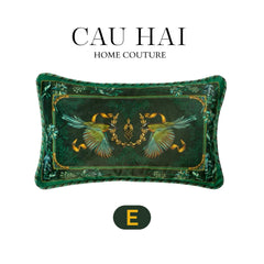 L’Atelier Du Cusson - Vỏ Gối Nhung Moonlight Flower Fw25-VỎ GỐI-CẬU HAI HOME DECOR