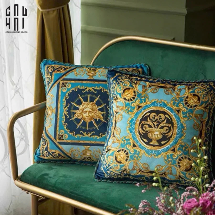 L’ATELIER DU CUSSON - VỎ GỐI NHUNG THE MAGNOLIA AVENUE FW25-CẬU HAI HOME DECOR