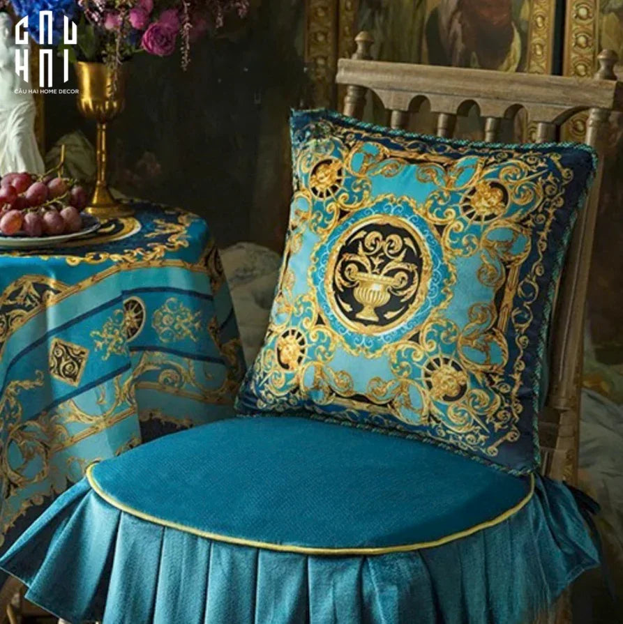 L’ATELIER DU CUSSON - VỎ GỐI NHUNG THE MAGNOLIA AVENUE FW25-CẬU HAI HOME DECOR