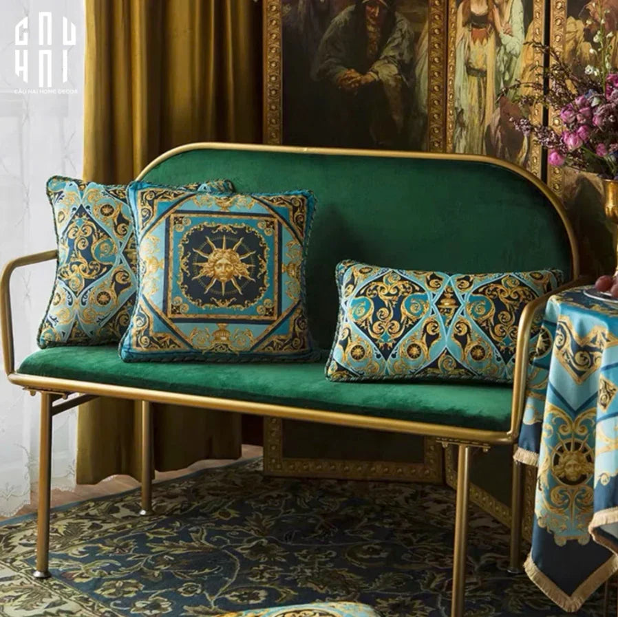 L’ATELIER DU CUSSON - VỎ GỐI NHUNG THE MAGNOLIA AVENUE FW25-CẬU HAI HOME DECOR