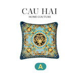 L’ATELIER DU CUSSON - VỎ GỐI NHUNG THE MAGNOLIA AVENUE FW25-CẬU HAI HOME DECOR