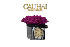 L’Essence Du Rose - Chậu Hoa Hồng Thuỷ Tinh Maison De L’Élégance D15-CẬU HAI HOME DECOR