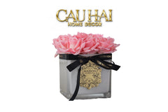 L’Essence Du Rose - Chậu Hoa Hồng Thuỷ Tinh Maison De L’Élégance D15-CẬU HAI HOME DECOR