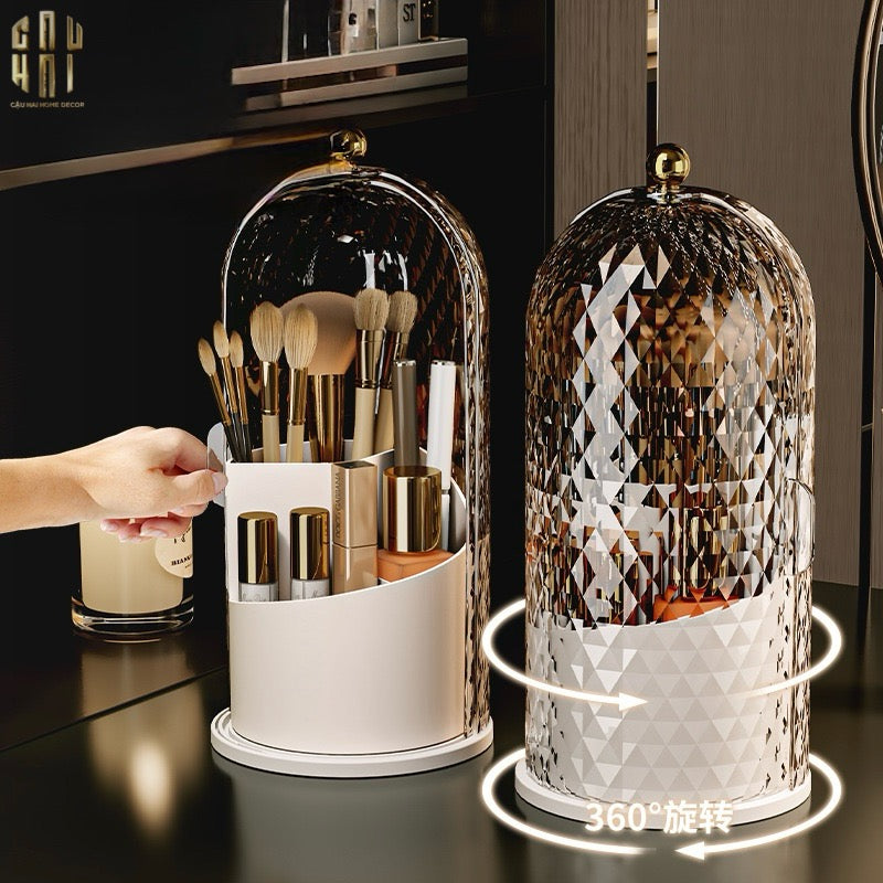 LỌ ĐỰNG CỌ DIAMOND 360 - BLANC-CẬU HAI HOME DECOR