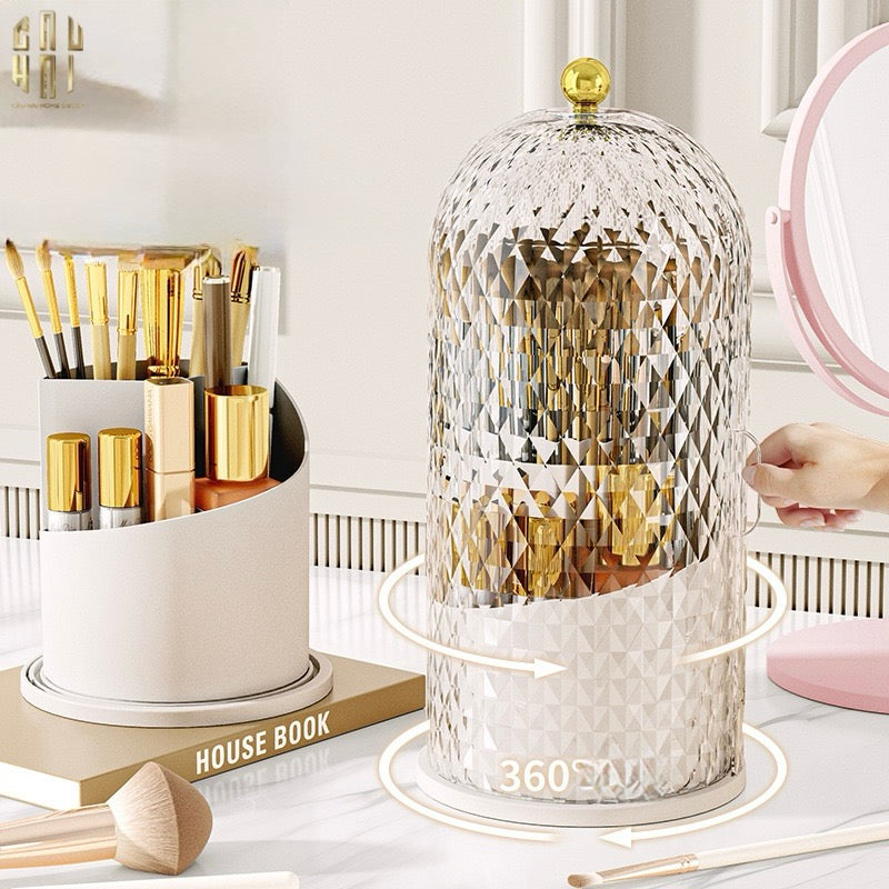 LỌ ĐỰNG CỌ DIAMOND 360 - NOIR-CẬU HAI HOME DECOR