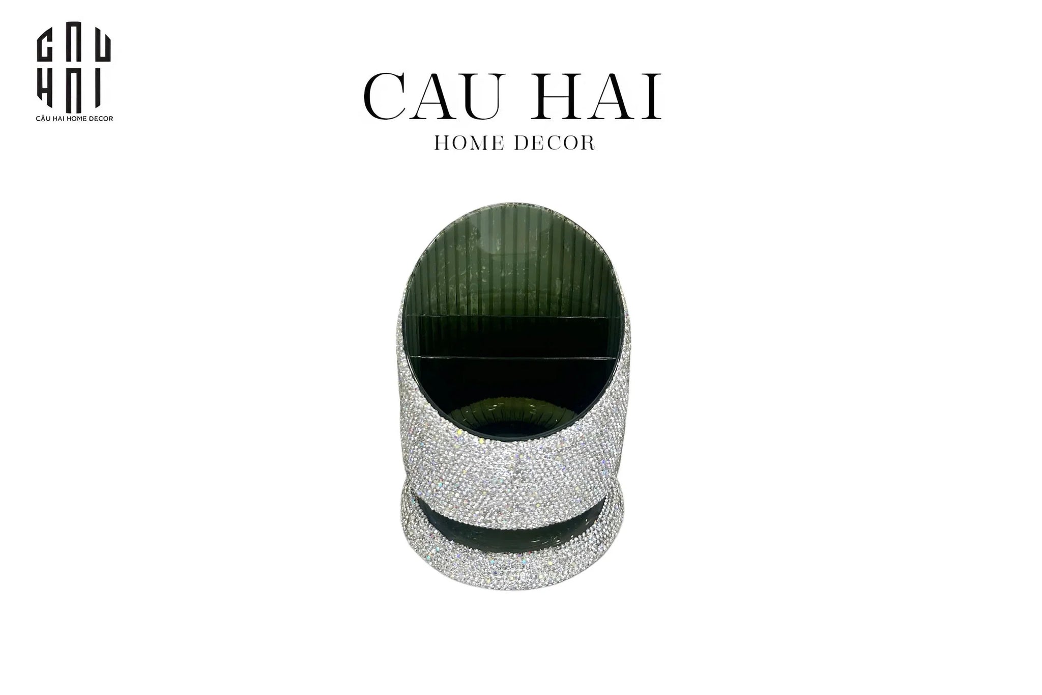 LỌ ĐỰNG ĐA NĂNG DIAMOND BLING BLING-CẬU HAI HOME DECOR