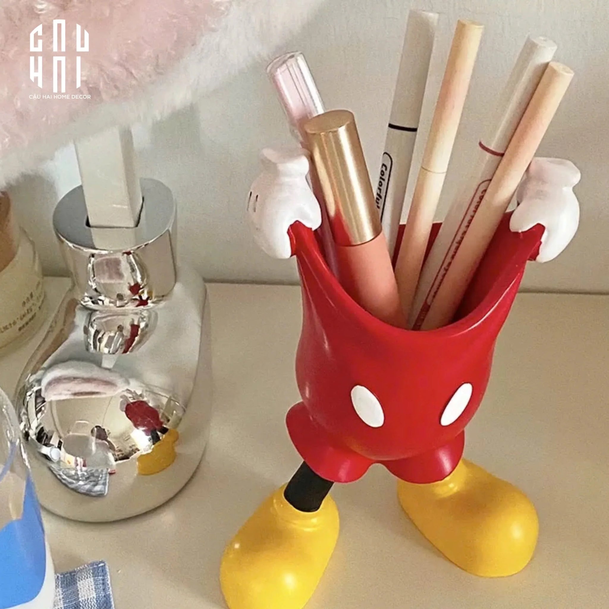 LỌ ĐỰNG ĐA NĂNG MICKEY PANTS-CẬU HAI HOME DECOR