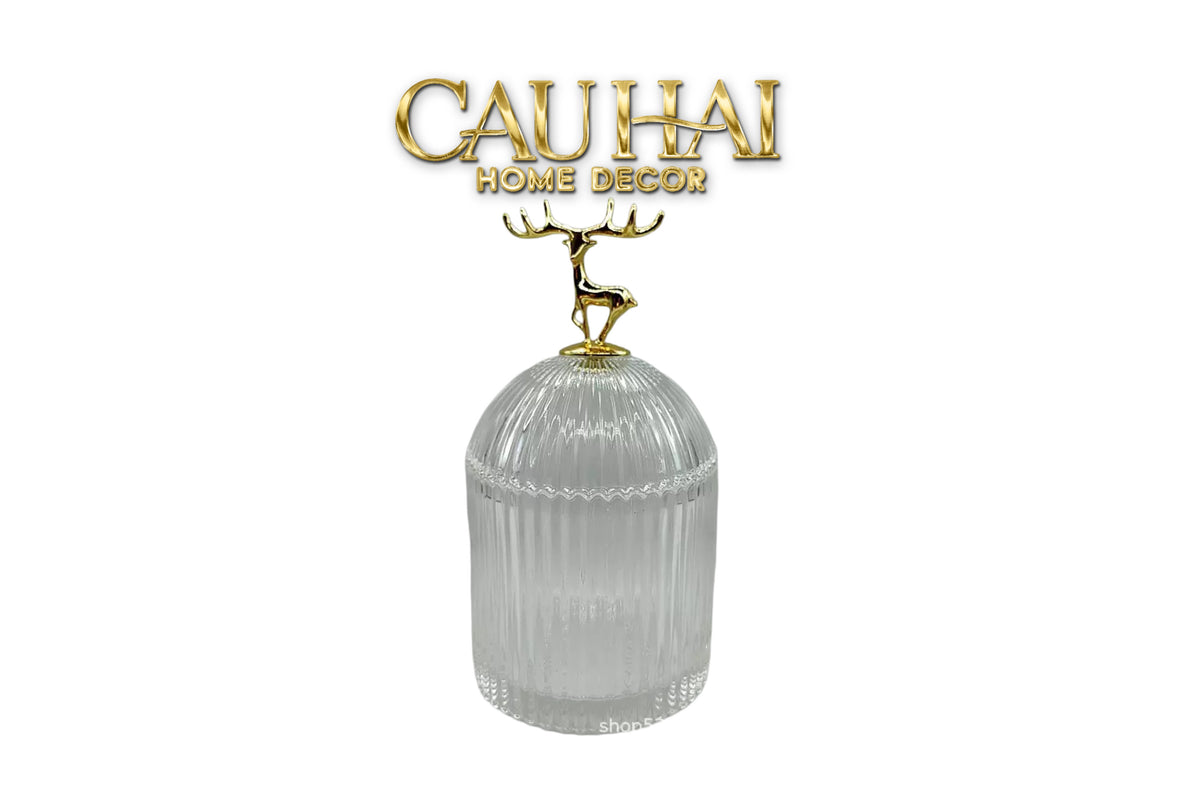 Lọ Đựng Kẹo Thuỷ Tinh The Zoo-HŨ TRANG TRÍ-CẬU HAI HOME DECOR