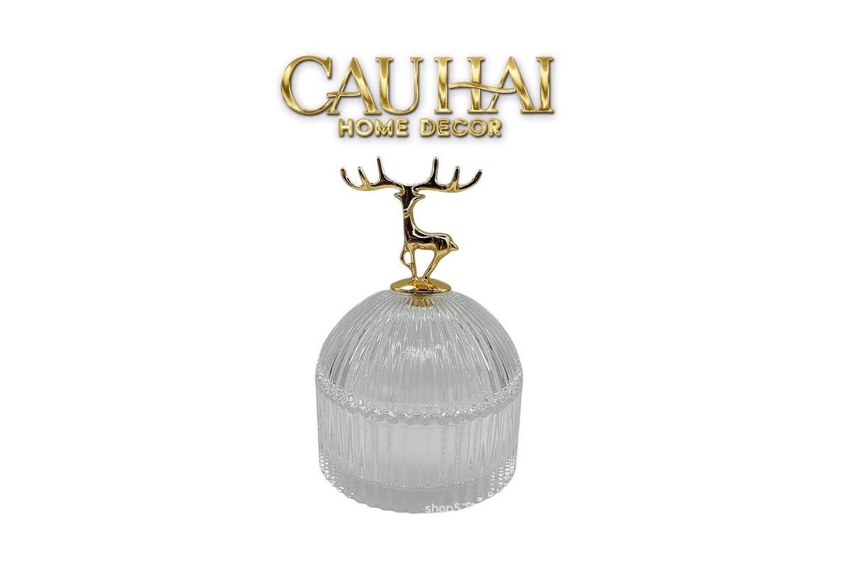 Lọ Đựng Kẹo Thuỷ Tinh The Zoo-HŨ TRANG TRÍ-CẬU HAI HOME DECOR