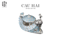 Lọ Đường Persian Plume Azure Du Paon-CẬU HAI HOME DECOR