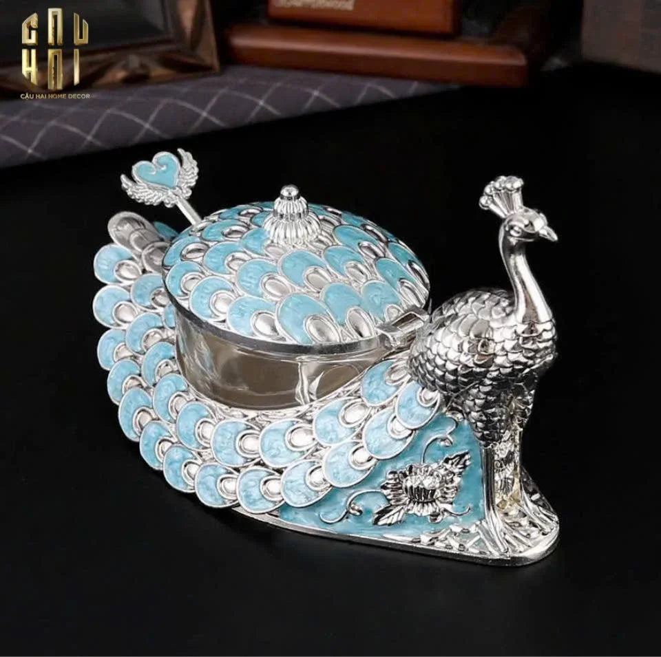 LỌ ĐƯỜNG PLUME AZURE DU PAON-CẬU HAI HOME DECOR