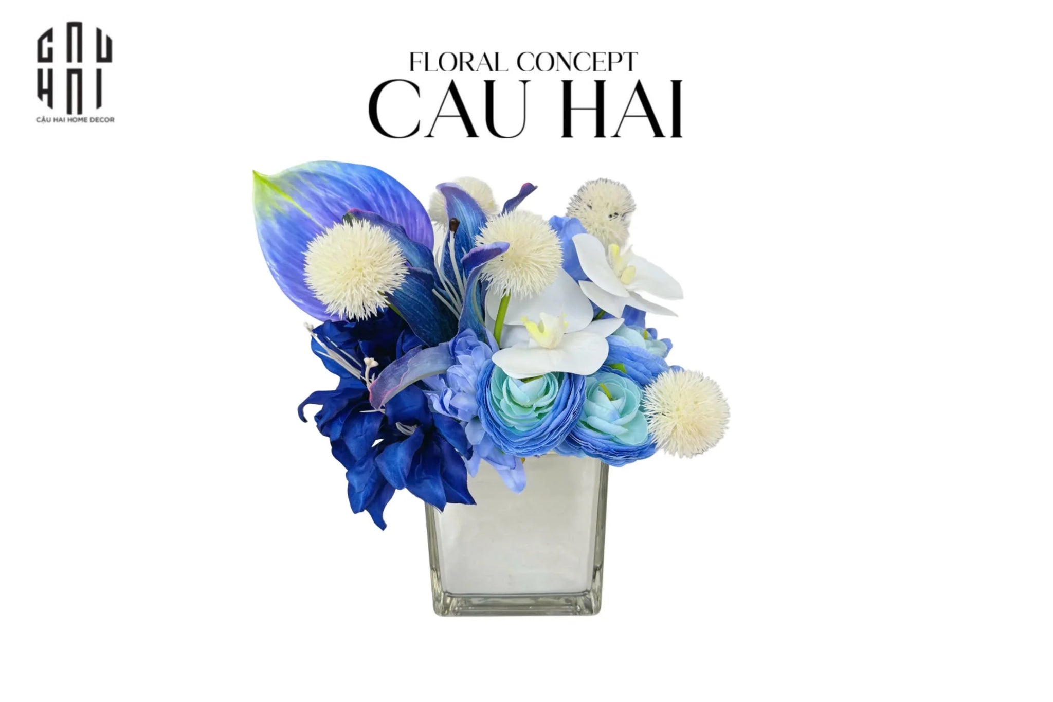 LỌ HOA DREAMING IN BLUE-CẬU HAI HOME DECOR