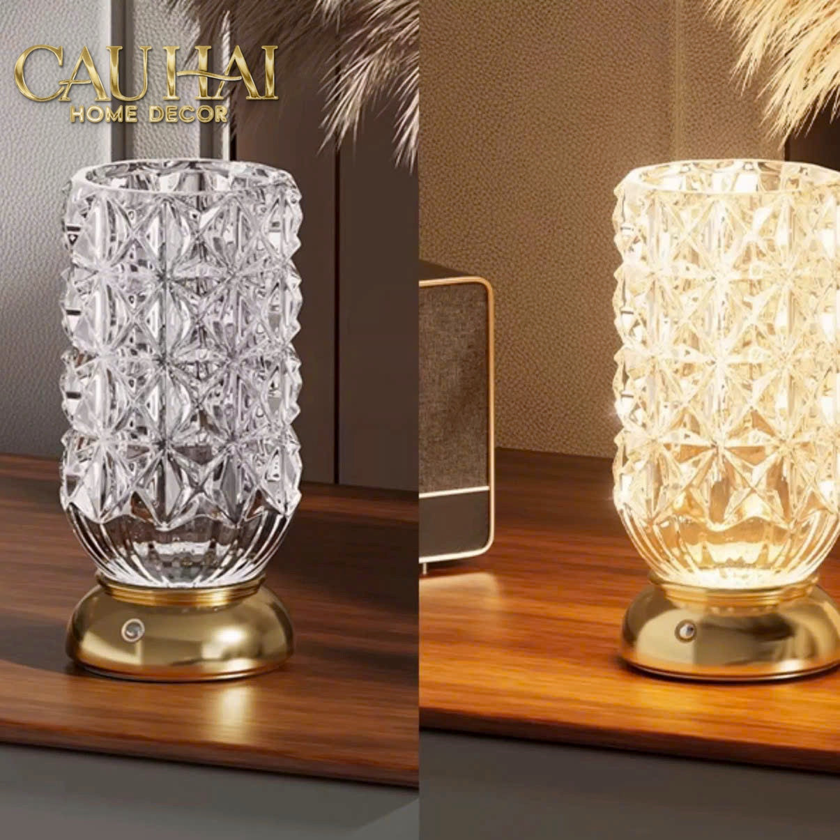 Lo Hoa Pha Le Tich Hop Den Led - Aurora Led-CẬU HAI HOME DECOR