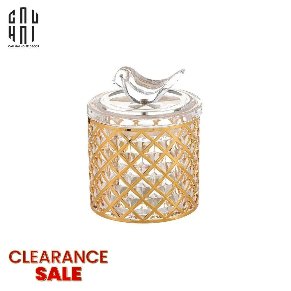 LỌ KẸO BIRD - ACRYLIC-CẬU HAI HOME DECOR