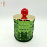 LỌ KẸO JADE CRYSTAL - CHERRY JAR-CẬU HAI HOME DECOR