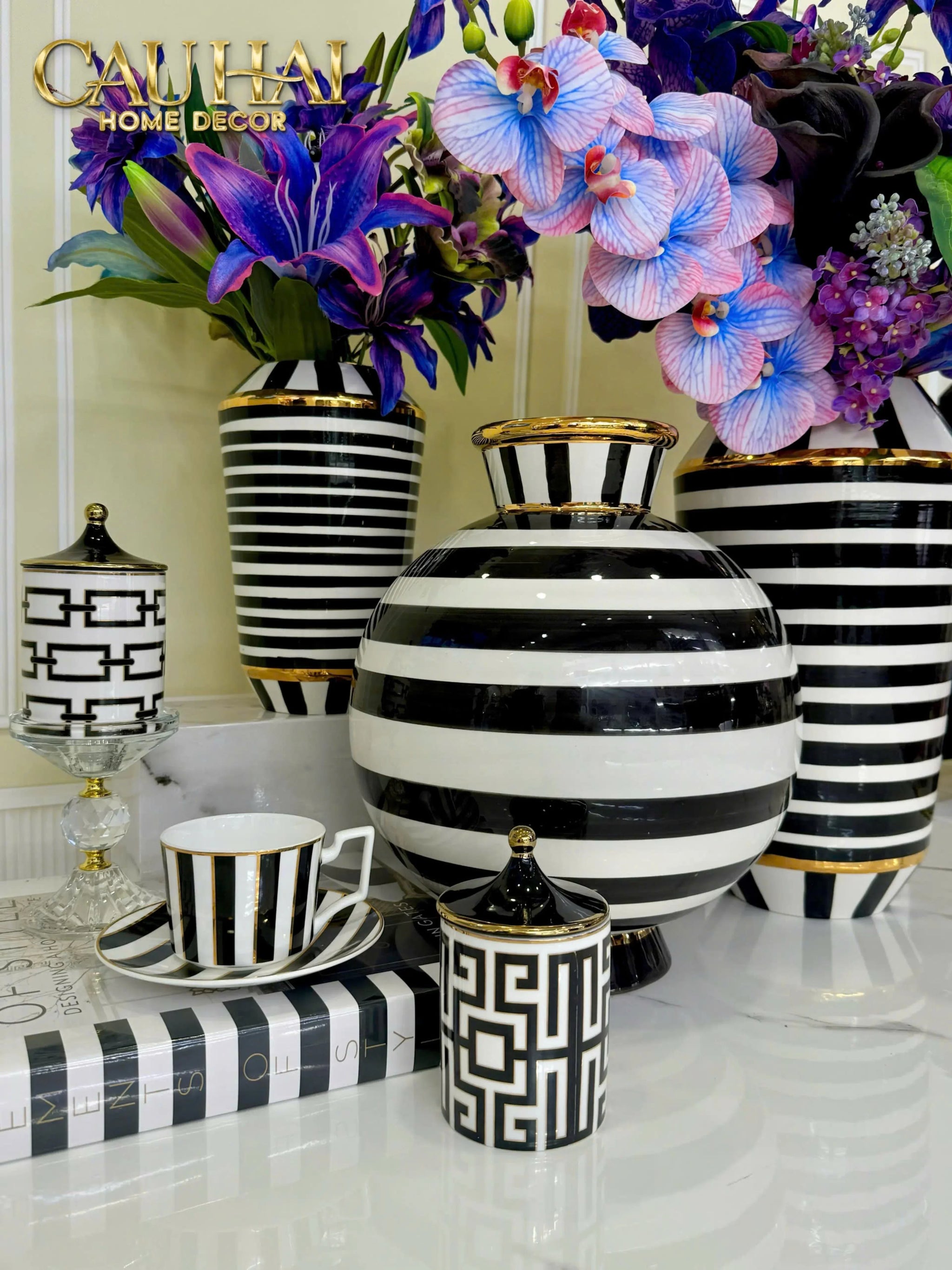 LỌ LUXE CHAIN D'ANCRE-CẬU HAI HOME DECOR