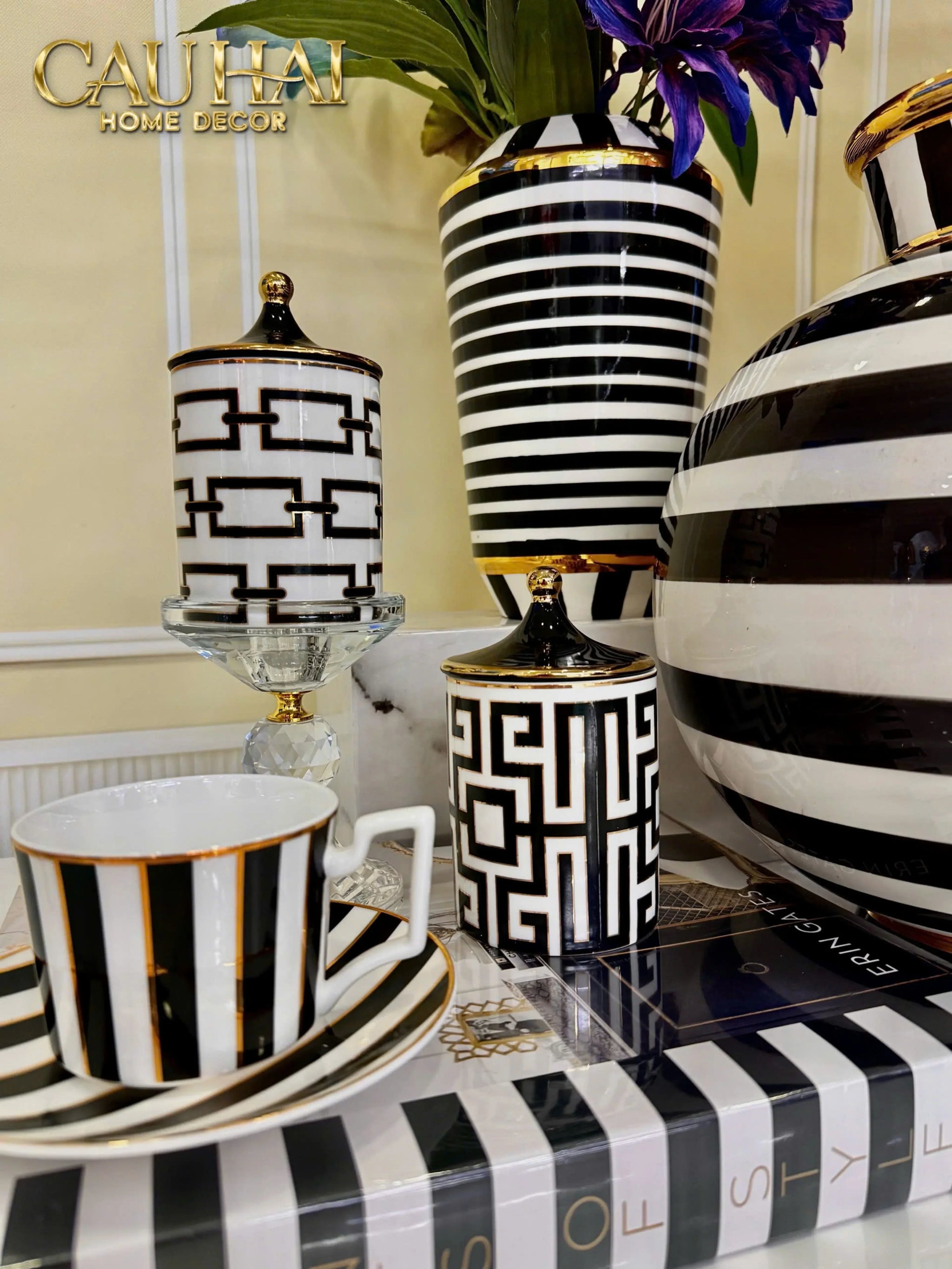 LỌ LUXE CHAIN D'ANCRE-CẬU HAI HOME DECOR