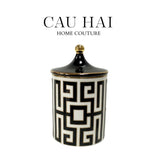 LỌ LUXE ROYALE MEANDER KEY-CẬU HAI HOME DECOR