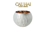 Lọ Nến Opaline Aurum Glow Candle Bowl.-NẾN TRANG TRÍ-Đối tác tại Trung Quốc theo từng đơn đặt hàng-CẬU HAI HOME DECOR