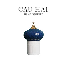 Lọ Nến Persian Castle - Blue/Red/Light Blue-CẬU HAI HOME DECOR