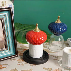 Lọ Nến Persian Castle - Blue/Red/Light Blue-CẬU HAI HOME DECOR