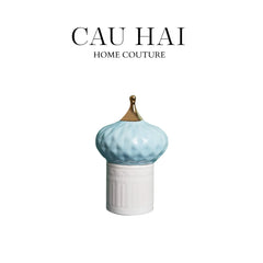 Lọ Nến Persian Castle - Blue/Red/Light Blue-CẬU HAI HOME DECOR