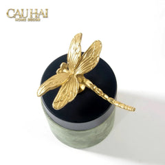 Lọ Tăm / Gạt Tàn Lux Oakwood Verdant Impériale Leather-CẬU HAI HOME DECOR