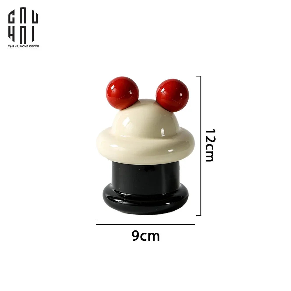 LỌ TĂM MICKEY CUPCAKE-CẬU HAI HOME DECOR