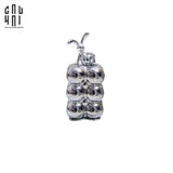 Lọ Tăm Silver Miley - Red Bow Ss25 - CẬU HAI HOME DECOR