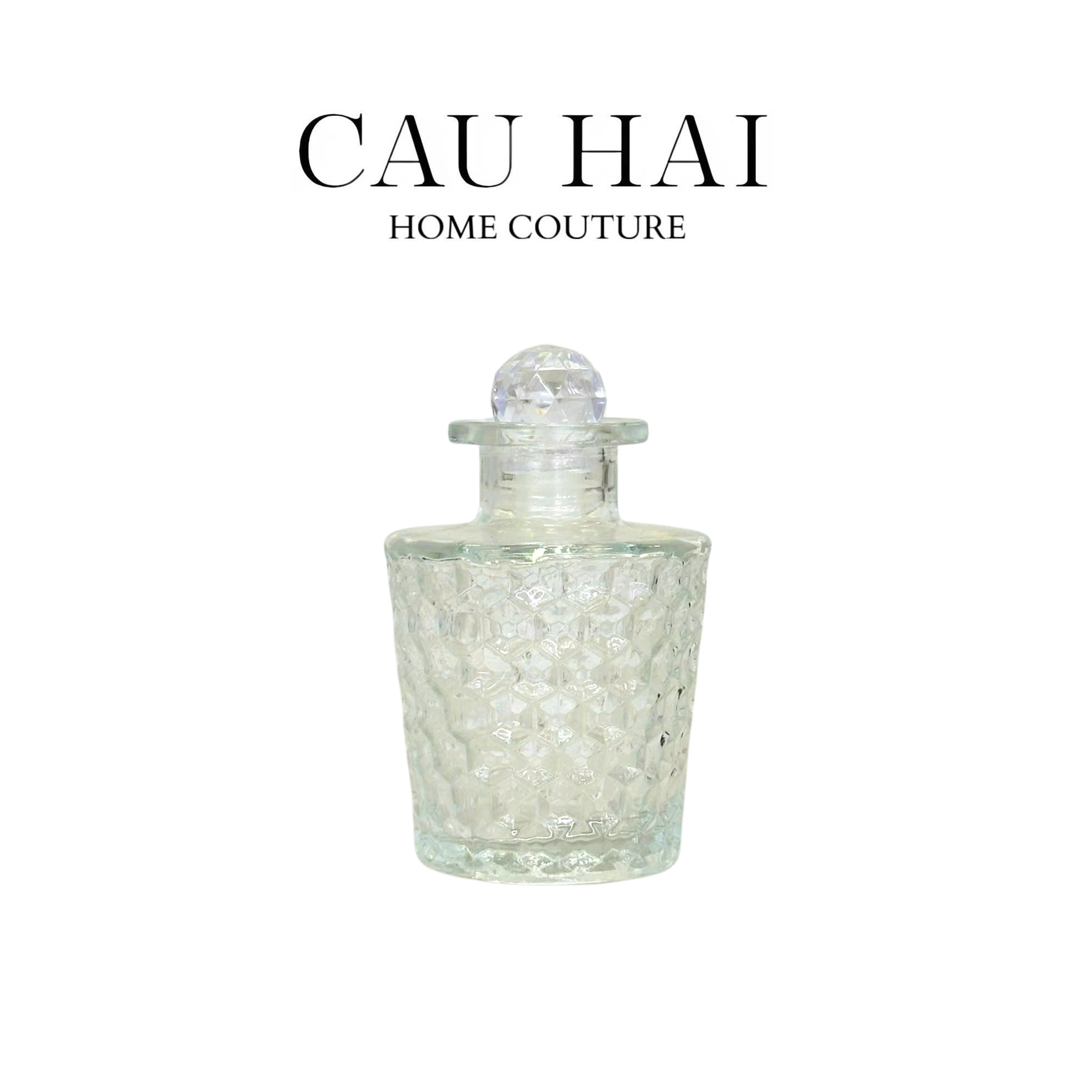 LỌ THỦY TINH CRYSTAL HIVE-CẬU HAI HOME DECOR