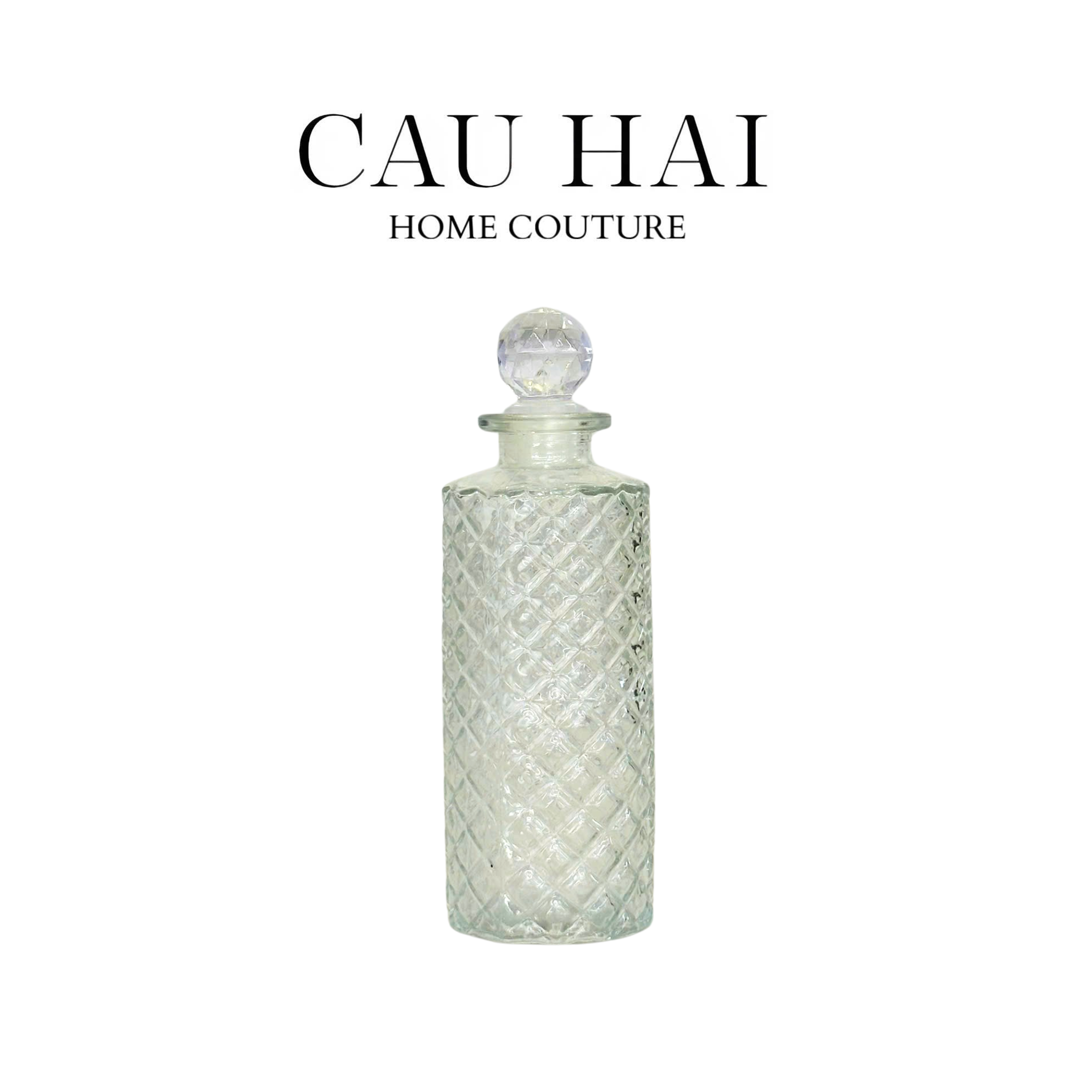 LỌ THỦY TINH CRYSTAL LATTICE-CẬU HAI HOME DECOR