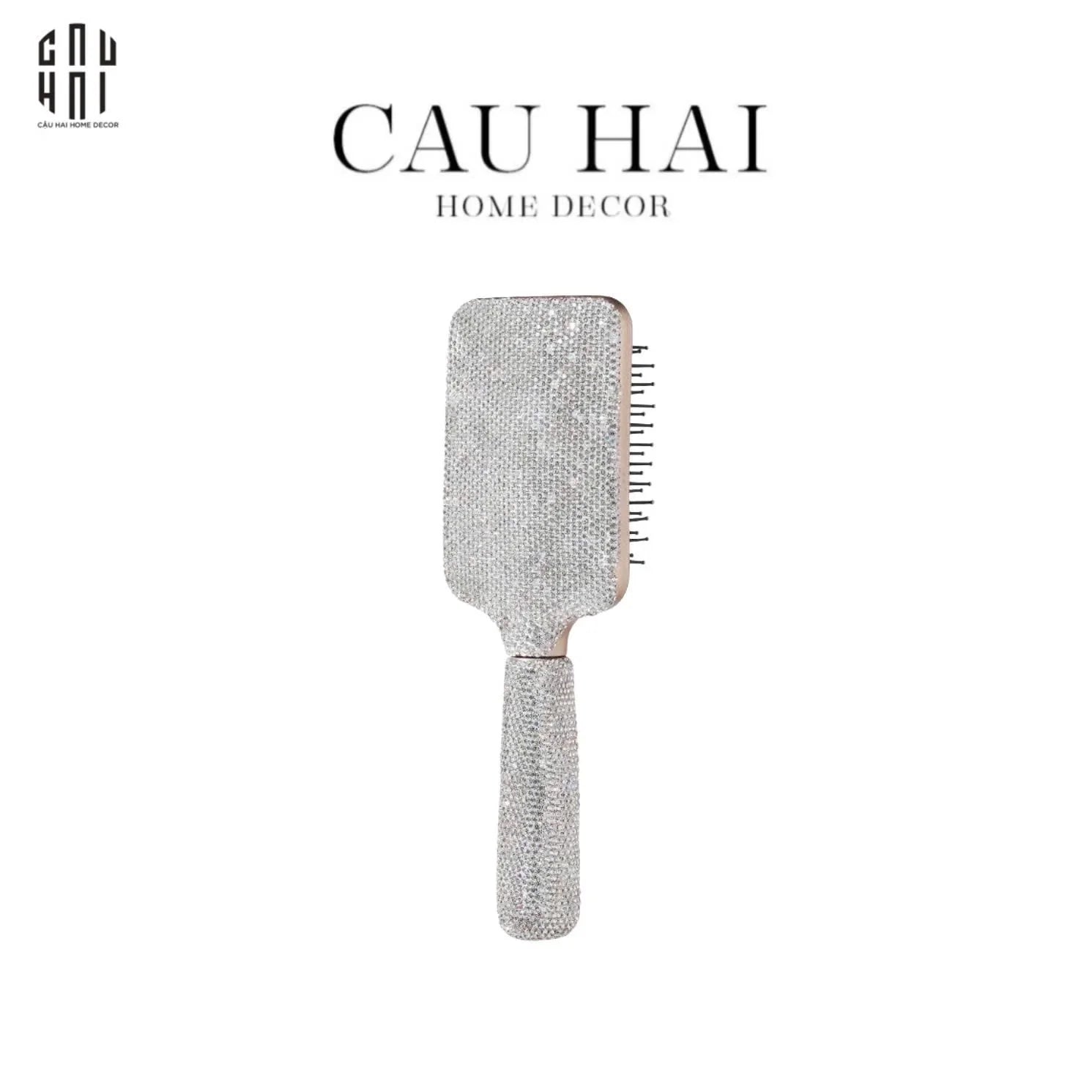 LƯỢC VUÔNG DIAMOND BLING BLING-CẬU HAI HOME DECOR
