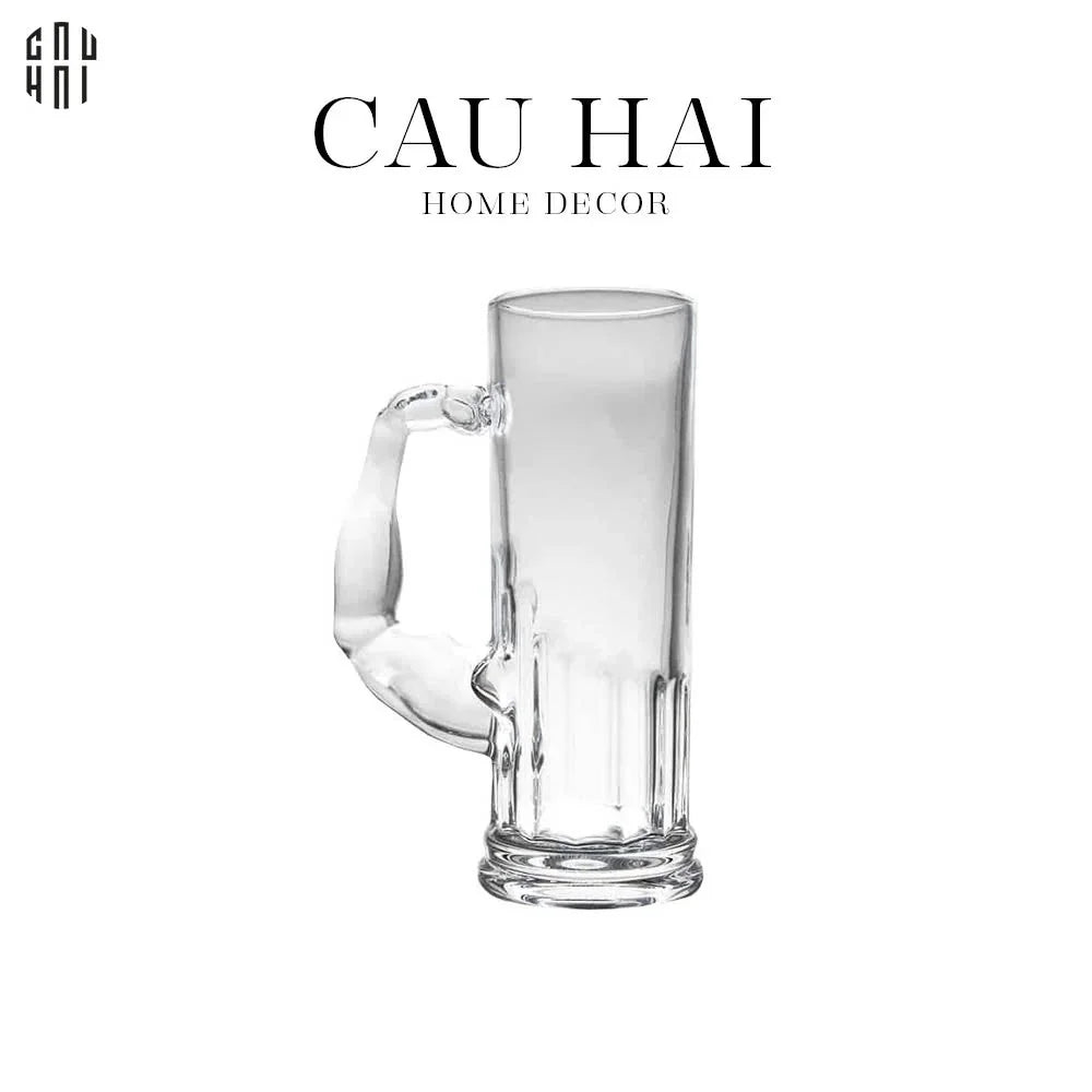 LY BIA THUỶ TINH HERCULES 600ML SS25-CẬU HAI HOME DECOR