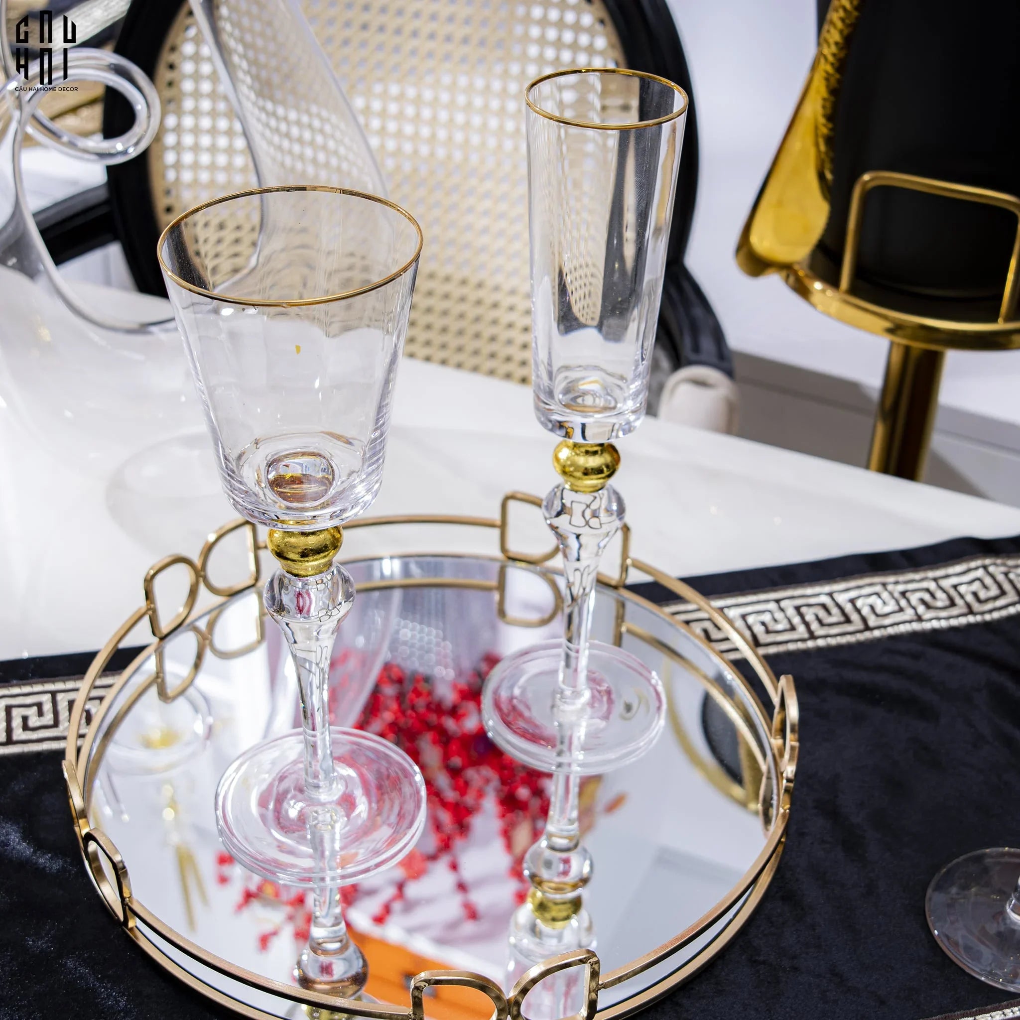 LY CHAMPAGNE SYMPHONY-CẬU HAI HOME DECOR