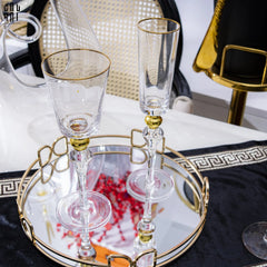Ly Champagne Thuỷ Tinh Symphony 8x28 220ml Champagne Glasses-CẬU HAI HOME DECOR