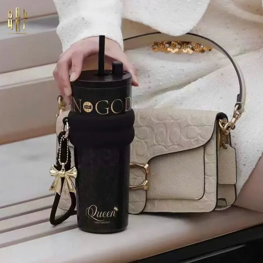 LY GIỮ NHIỆT 316 MY QUEEN - BLACK-CẬU HAI HOME DECOR