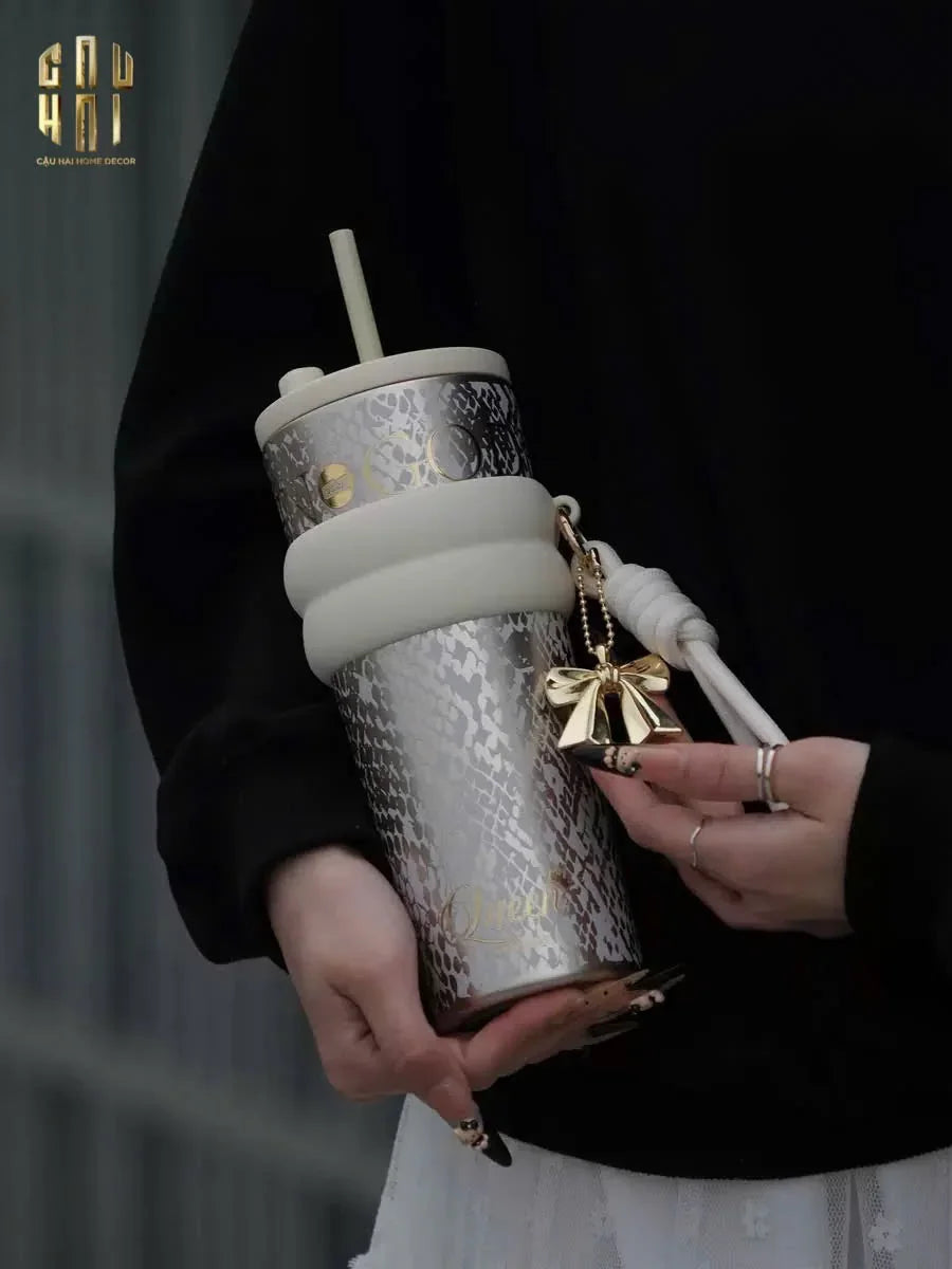 LY GIỮ NHIỆT 316 MY QUEEN - WHITE-CẬU HAI HOME DECOR