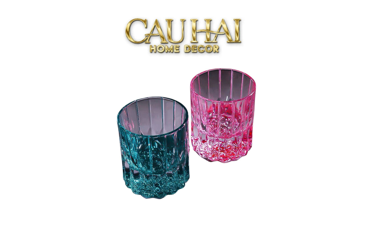 Ly Pha Lê Mirrored Cristalleries Whisky Glass-LY THỦY TINH-CẬU HAI HOME DECOR