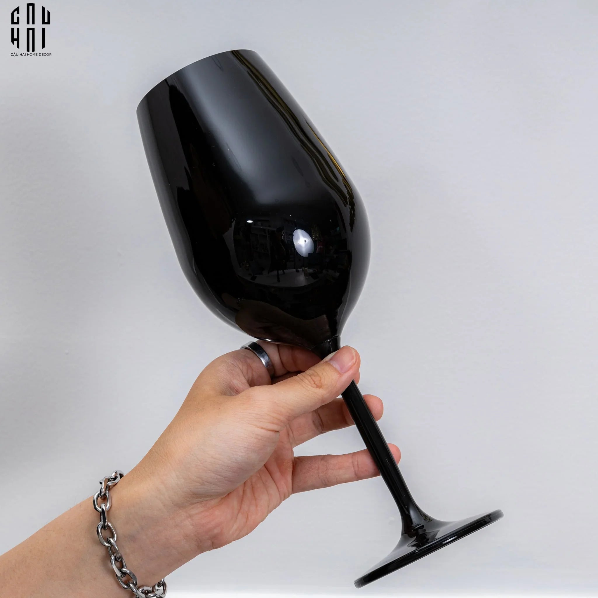 LY RƯỢU VANG ENIGMA 750ML SS 22-CẬU HAI HOME DECOR