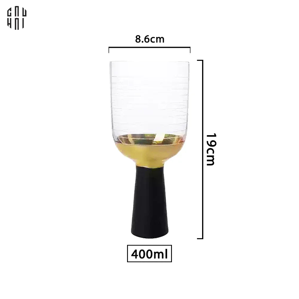 LY RƯỢU VANG GOMEZ - BLACK-CẬU HAI HOME DECOR