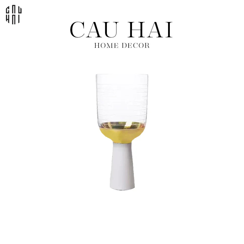 LY RƯỢU VANG GOMEZ - WHITE SS25-CẬU HAI HOME DECOR