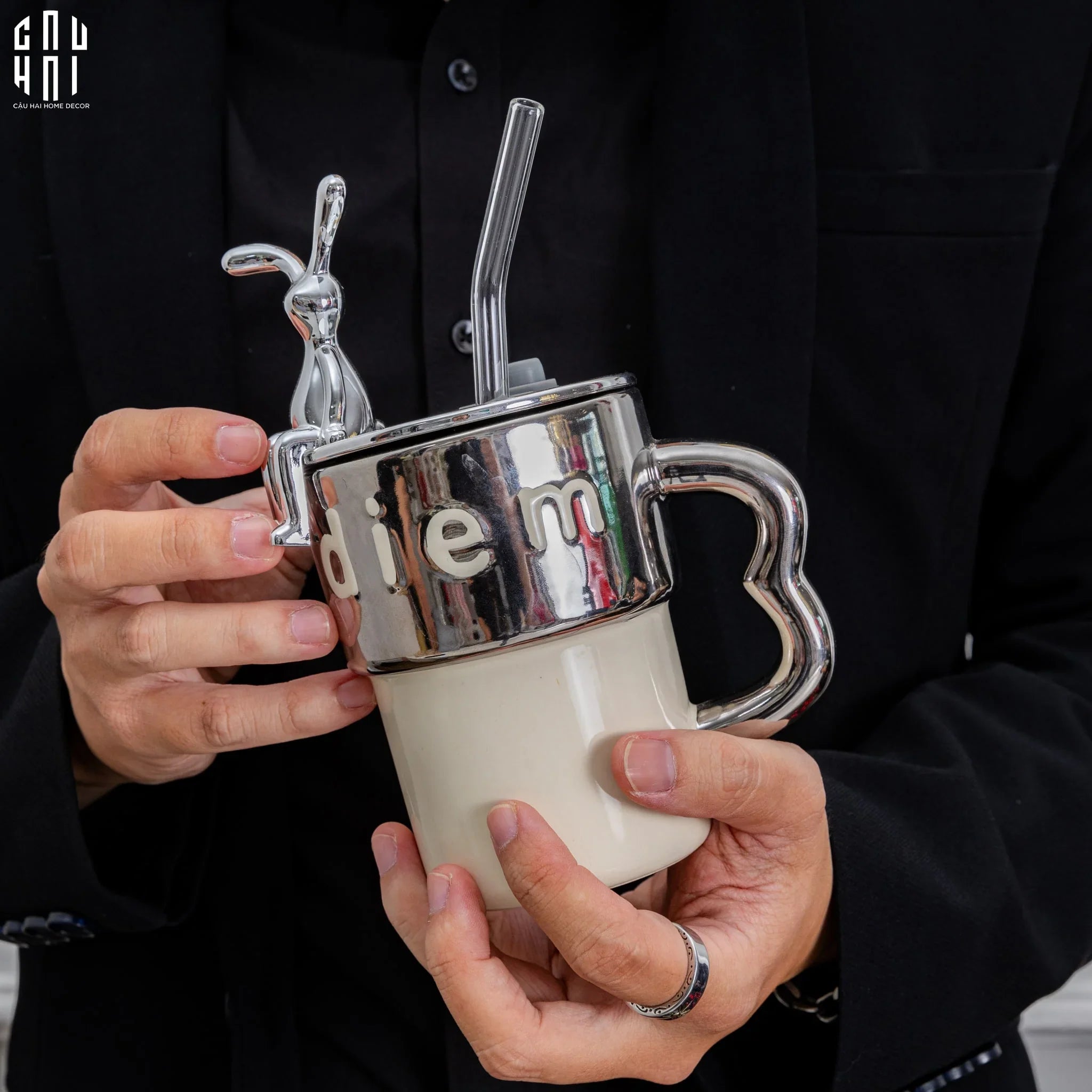 LY SILVER BUNNY SS22-CẬU HAI HOME DECOR