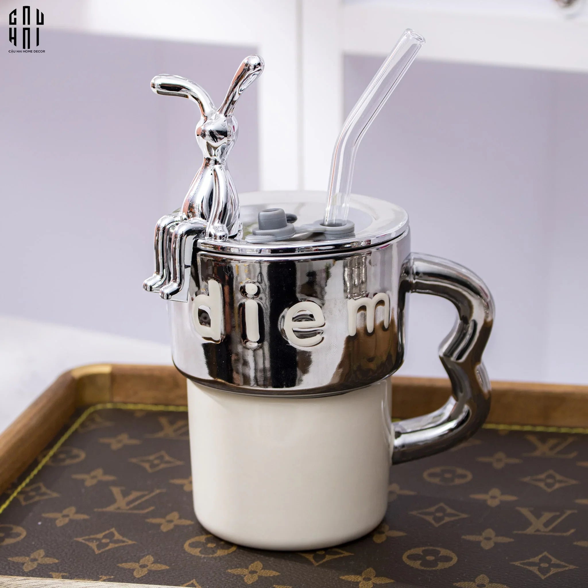 Ly Silver Bunny Ss22-CẬU HAI HOME DECOR