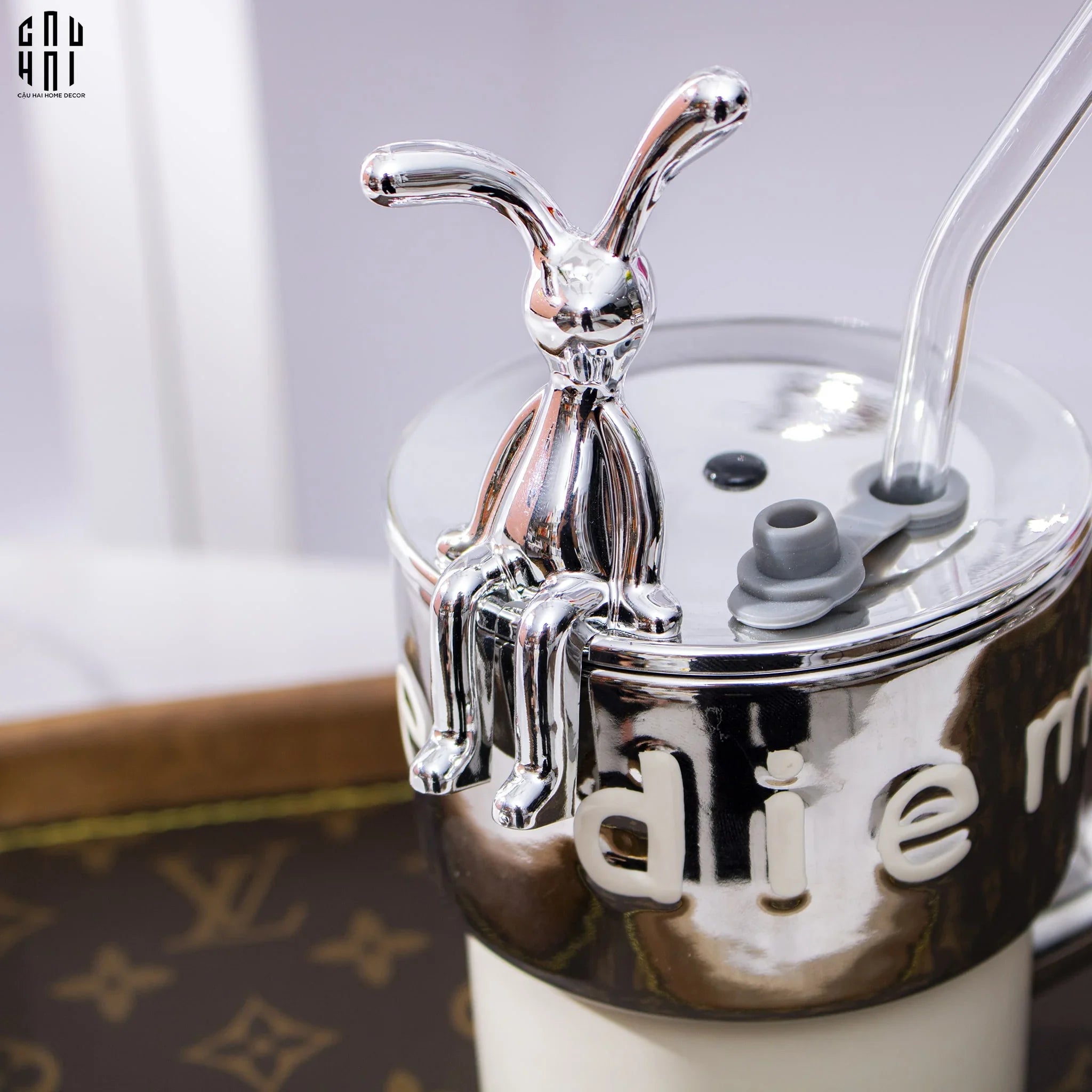 Ly Silver Bunny Ss22-CẬU HAI HOME DECOR