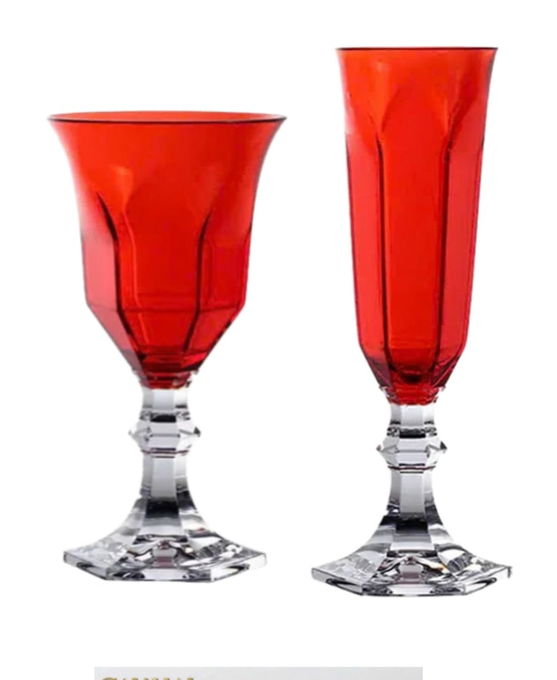 Ly Vang PP Acrylic Đỏ Allure - PP Acrylic Ruby Rouge Wines Glasses H18.5 270ML