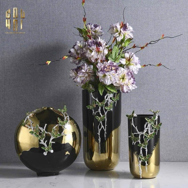 Maison Couture - Bình Hoa Đá Quý Allure Opulance Vase "The Habsburg Treasure" H43-CẬU HAI HOME DECOR